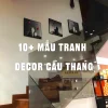 10 mẫu tranh treo cầu thang đẹp rẻ