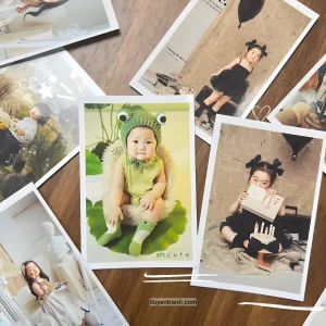 Ảnh ép lụa 6x9 cận cảnh