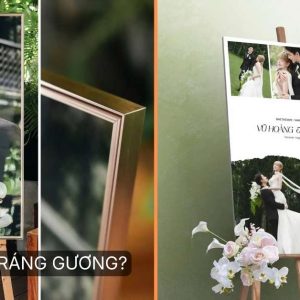 Ảnh tráng gương và ảnh ép gỗ
