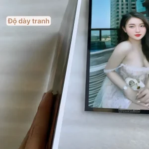 Độ dày của tranh