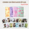Combo 120 ảnh ép lụa tặng kèm album