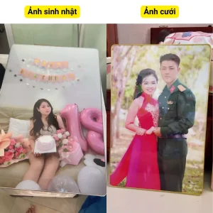 In ảnh khổ lớn để tặng sinh nhật và làm ảnh cưới
