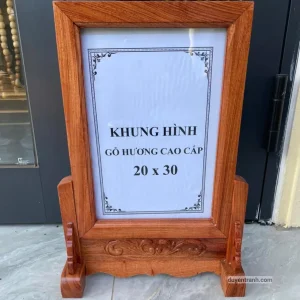 Khung ảnh thờ cận cảnh