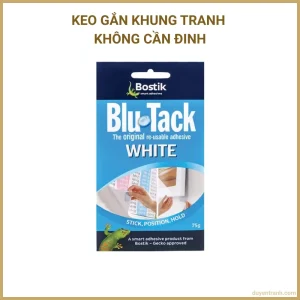 Keo Blu Tack Treo Ảnh - Không Khoan Tường, Tháo Lắp Dễ Dàng
