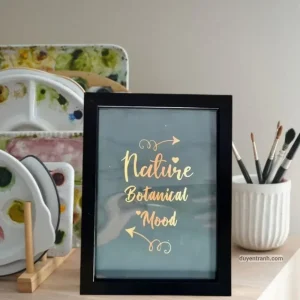 Khung ảnh 15x21 để bàn viền màu đen