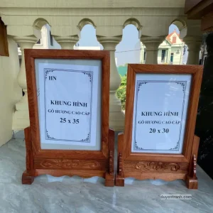 2 kích thước khung ảnh thờ phổ thông