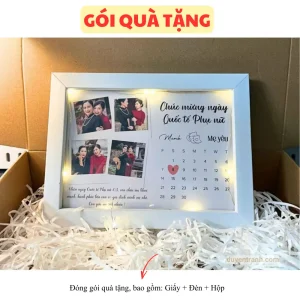 Gói quà tặng khung ảnh sinh nhật