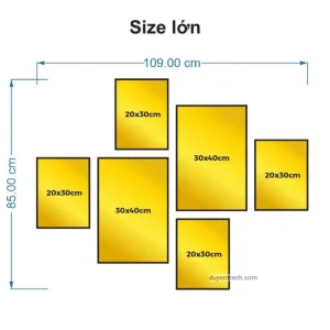 Sơ đồ bộ 6 tranh động lực size lớn