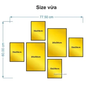Sơ đồ bộ 6 tranh động lực size vừa