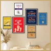 Bộ 6 tranh động lực dán tường Kỷ Luật Là Sức Mạnh - tranh formex trang trí văn phòng DL01 Duyên Tranh