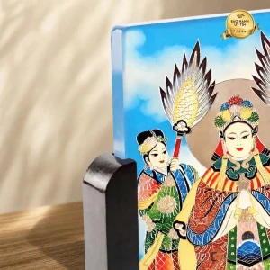 Ảnh thờ pha lê Cửu Thiên Huyền Nữ - mẫu 7