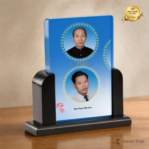 Ảnh thờ gia tộc nhiều người một khung