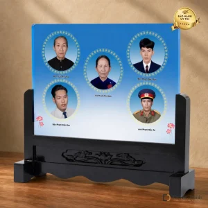 Ảnh thờ gia tộc nhiều người một khung - mẫu 5