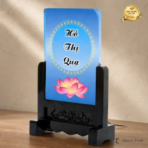 Ảnh thờ tưởng niệm không có ảnh chân dung - mẫu 3