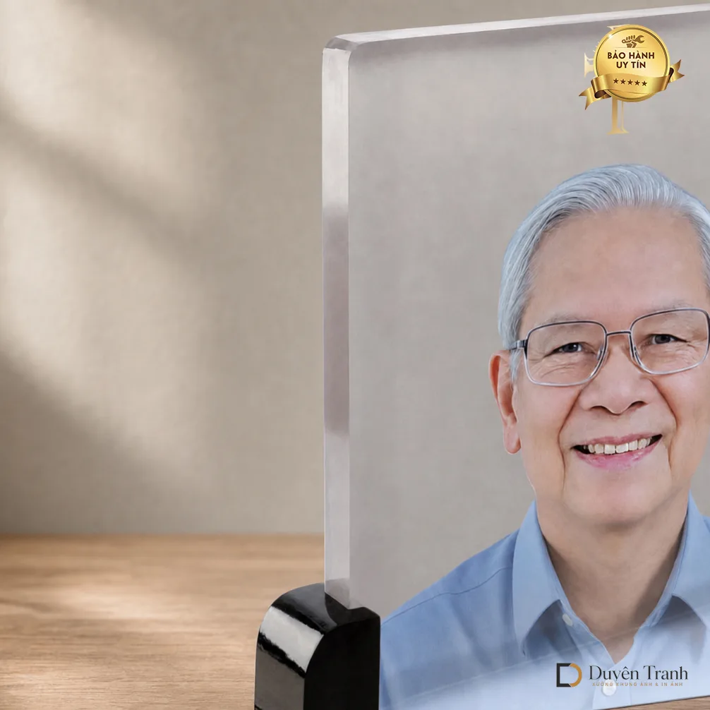 Ảnh thờ pha lê Công giáo - mẫu 8