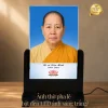 Ảnh thờ pha lê Phật giáo tăng ni