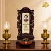 Bài vị pha lê thếp vàng long phụng